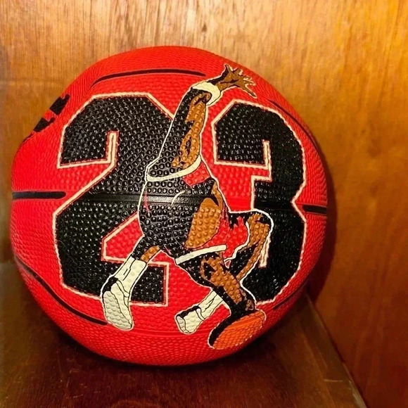 Michael Jordan 23 Wilson Athletic Sports Basketball #23 VINTAGE Air Jordan NBA - Picture 1 of 5
